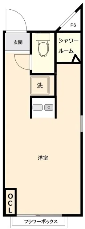 Tokyo Toritsu Daigaku Pare Hills - Floor Plan - ["Door", "Apartment", "Home Door"]