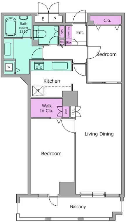 Primegate Iidabashi - Floor Plan - []