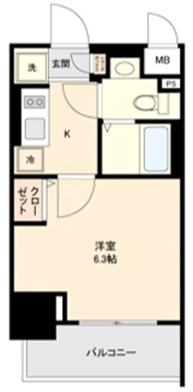 Le-Lion Nishi-Waseda - Floor Plan - ["Apartment"]