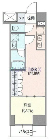 Genovia Kita-Ikebukuro Sky Garden - Floor Plan - []