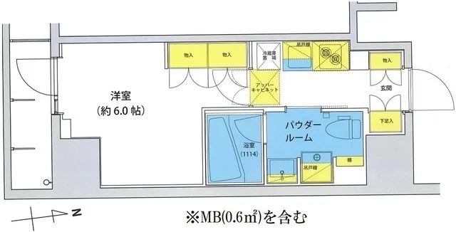 Asyl Court Kitashinagawa - Floor Plan - []