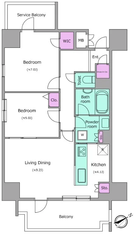 Residia Machiya - Floor Plan - ["Diagram", "Plan", "Floor plan"]