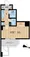 KDX Residence Hatagaya - Floor Plan - ["Floor", "Apartment", "Tile Flooring"] thumbnail
