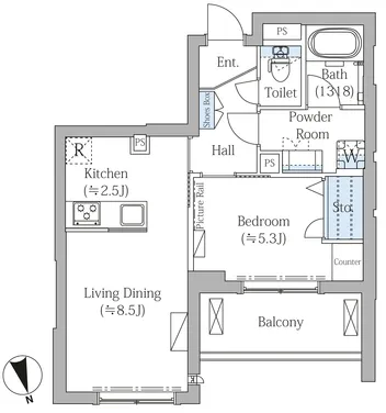 The Place Nakano Momozono - Floor Plan - ["Plan", "Diagram", "Floor plan"]