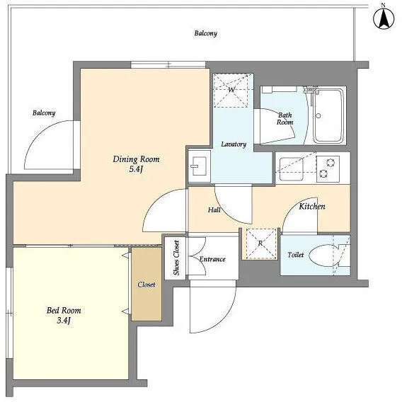Stylio Higashi-Shinagawa - Floor Plan - ["Floor plan", "Plan"]