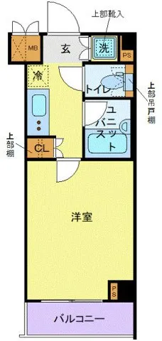 Louvre Musashi-Koyama - Floor Plan - ["Apartment"]