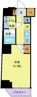 Makes Design Monzen-Nakacho Globe - Floor Plan - []