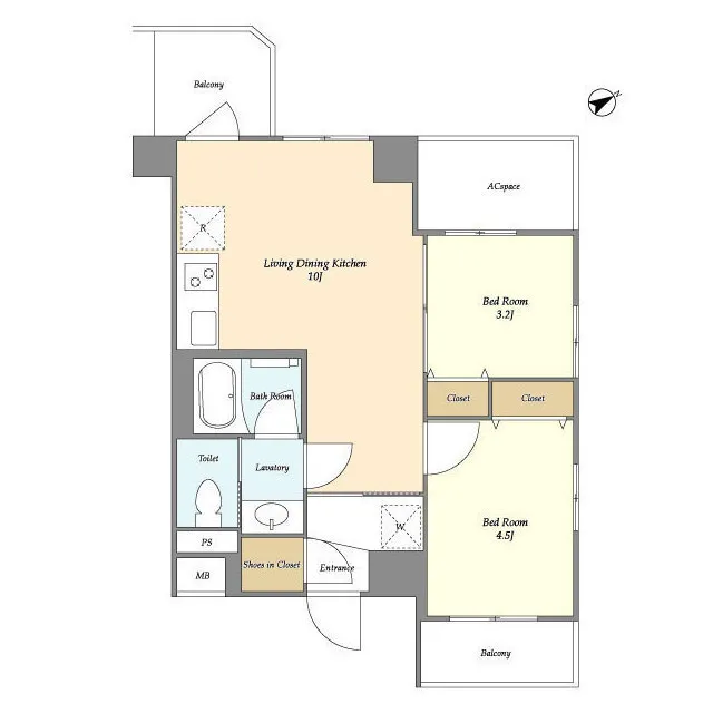 Gran Casa Kiyosumi Shirakawa - Floor Plan - ["Rectangle", "Parallel", "Font"]