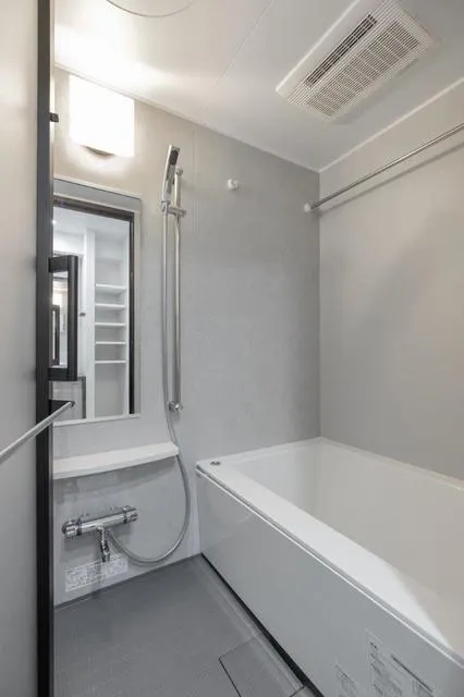 BRICK RESIDENCE Minamiaoyama - Interior - ["Plumbing fixture", "Building", "Mirror"]