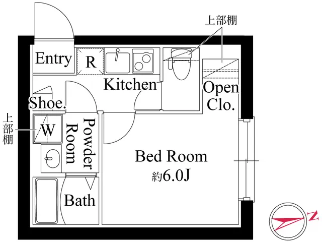 Room Magome - Floor Plan - ["White", "Diagram", "Plan"]