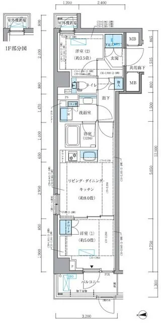 Park Axis Shinagawa Seaside - Floor Plan - ["Diagram", "Plan", "Floor plan"]