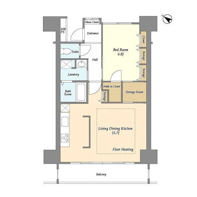 Acty Kami-Ikebukuro  - Floor Plan - ["Map", "Schematic", "Slope"]