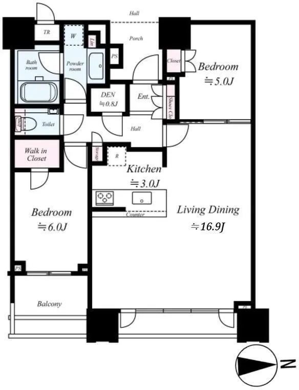 De Tour - Floor Plan - ["Diagram", "Plan", "Floor plan"]