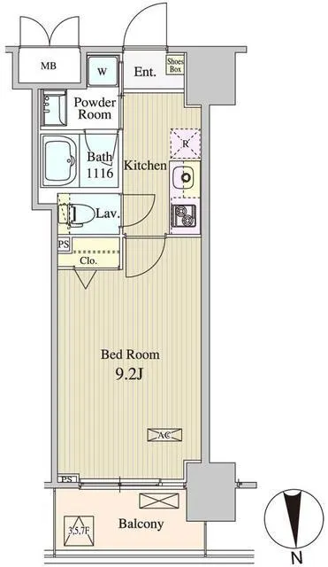 The Magnolia Garden Ebisu - Floor Plan - ["Floor plan", "Plan", "Text"]