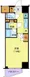 Genovia Shinjuku Waseda Green Veil - Floor Plan - ["Apartment"] thumbnail