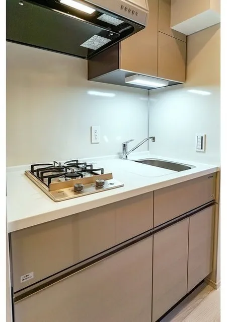 Lefond Progres Shinagawa Togoshi - Interior - ["Kitchen", "Countertop", "Kitchen Appliance"]