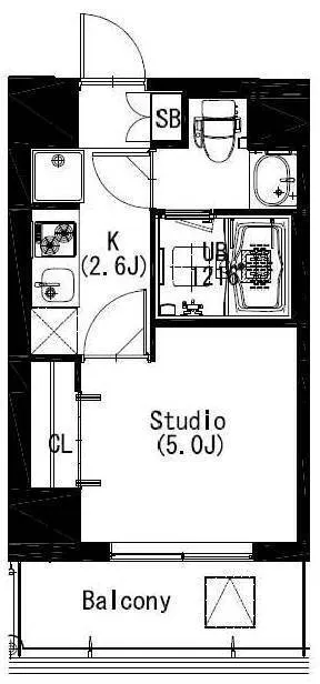 Esty Maison Togoshi - Floor Plan - ["Floor plan"]