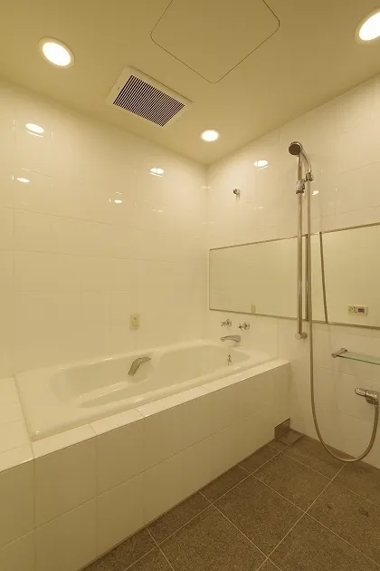 La Tour Shiodome - Interior - ["Bathroom", "Flooring", "Plumbing fixture"]