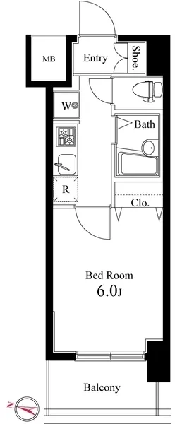 Harmony Residence Ikebukuro - Floor Plan - []