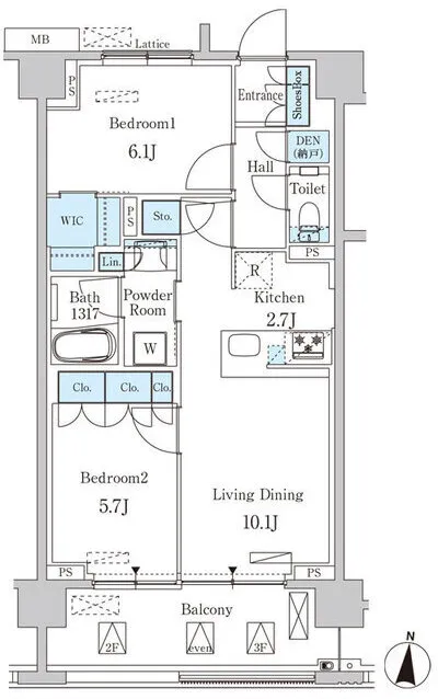 Oase Ikegami Terrace - Floor Plan - ["Diagram", "Plan"]