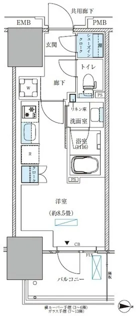 Park Axis Nishi-Ojima Comfort Square - Floor Plan - ["Plan"]