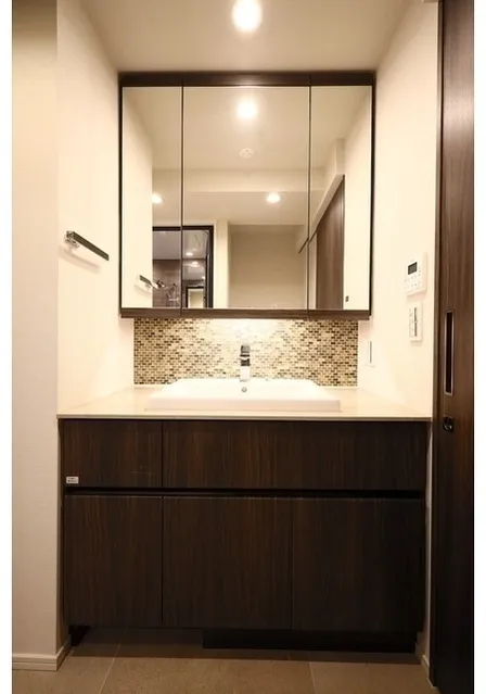 Pierce Shibuya Honmachi Residence - Interior - ["Interior design", "Flooring", "Bathroom cabinet"]