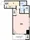 Mynavi STAY Urban Suite Jimbocho Station - Floor Plan - [] thumbnail