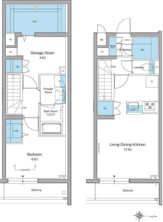 Lefon Livent Suginami Eifuku - Floor Plan - ["Plan", "Schematic", "Diagram"]