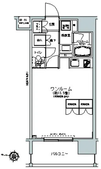 Park Cube Itabashi Honmachi - Floor Plan - ["Plan", "Diagram", "Floor plan"]