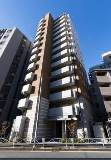 Belfirth Kinshicho South - Exterior - ["High-rise building", "Condominium", "Brutalist architecture"]