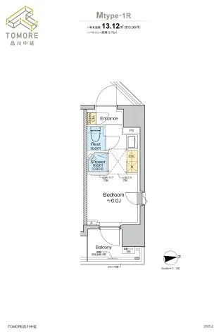 TOMORE Shinagawa Nakanobu  [Social Housing] - Floor Plan - ["White", "Plan", "Map"]