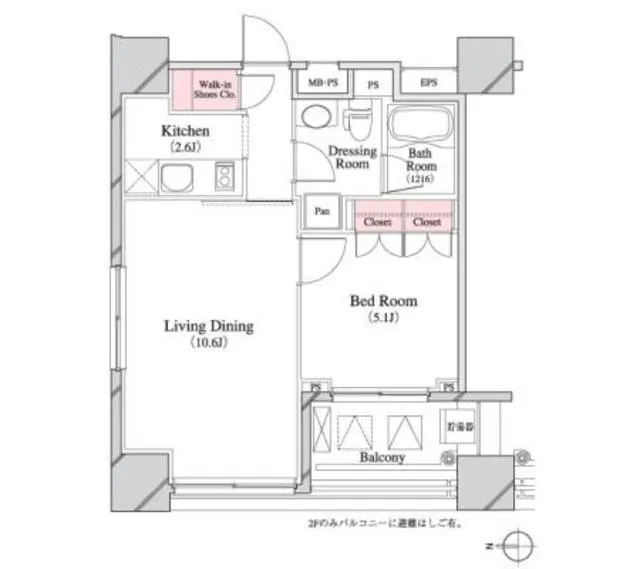 Park Cube Hatchobori - Floor Plan - ["Floor plan", "Plan", "Diagram"]