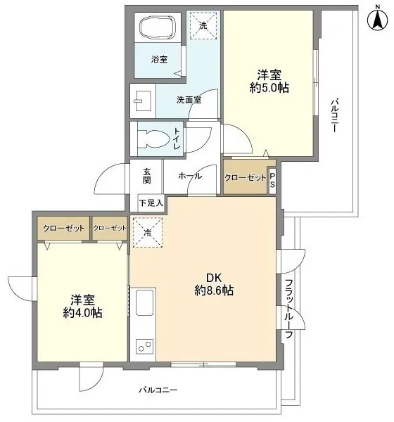 Peabody Homes Nakanosakaue - Floor Plan - ["Floor plan", "Diagram", "Wood flooring"]