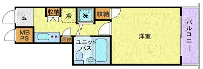 Louvre Togoshi Park - Floor Plan - ["Apartment"]