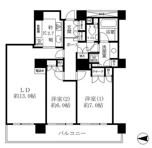 River Point Tower - Floor Plan - ["Schematic", "Line", "Font"]