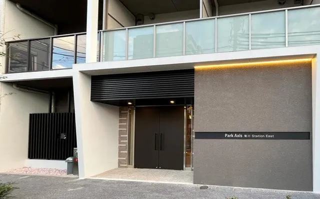 Park Axis Kikugawa Station East - Exterior - ["Building", "Shade", "Door"]