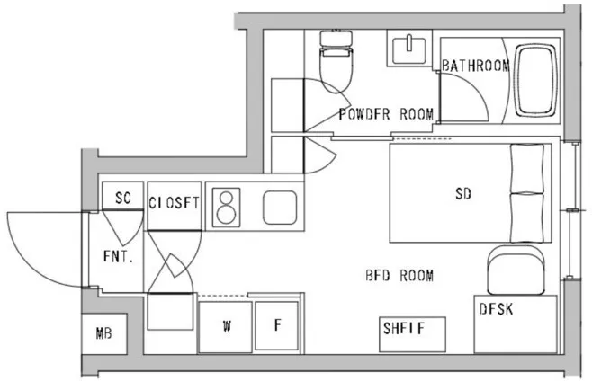 Hmlet Gakugei Daigaku - Floor Plan - []