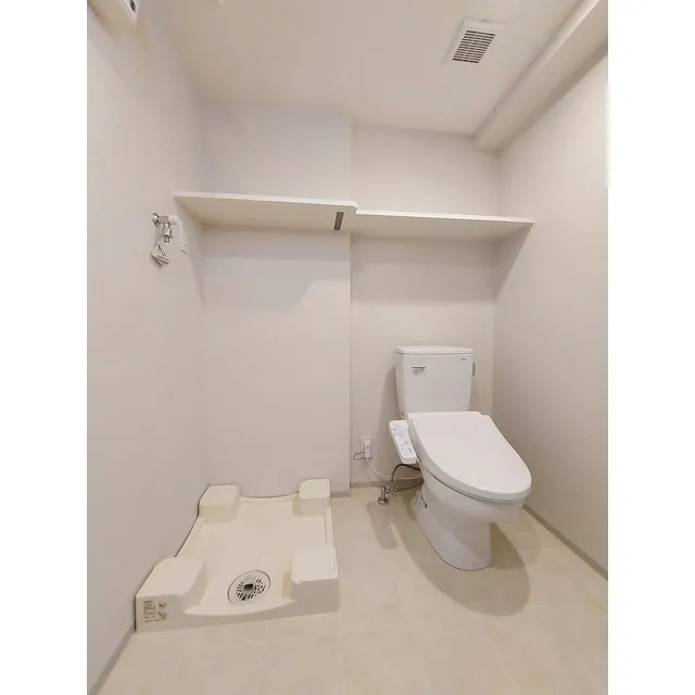 In Front Of Primal Nishi-Ojima Station - Interior - ["Plumbing fixture", "Toilet seat", "Toilet"]