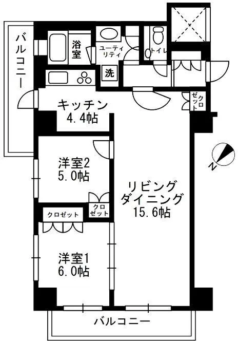 Urban Park Daikanyama II - Floor Plan - ["Tile Flooring", "Floor plan"]