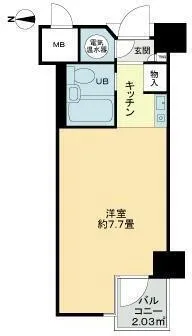 New Ikebukuro Heights - Floor Plan - ["Apartment", "Tile Flooring"]