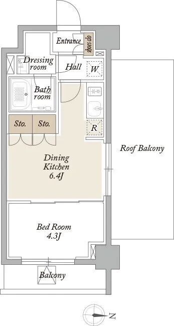 Orchid Residence Sumiyoshi - Floor Plan - ["Floor plan"]