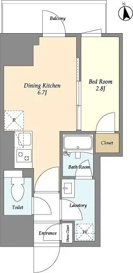 Clarity Ueno Inaricho - Floor Plan - []