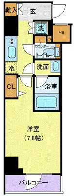 BPR Residence Oyama - Floor Plan - ["Apartment", "Tile Flooring"]