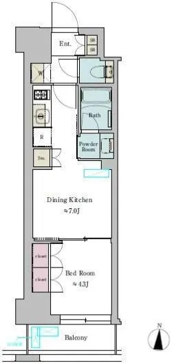 Brillia Ist Ikejiri-Ohashi - Floor Plan - []