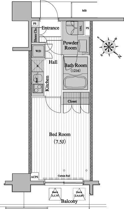 Residia Tsukishima II - Floor Plan - []