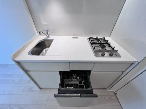 Brillia Ist Oimachi - Interior - ["Kitchen", "Kitchen Sink", "Major appliance"]