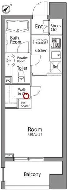 RESIDIA Ikebukuro West - Floor Plan - []