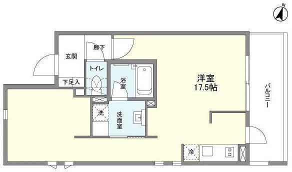 Prime Urban Meguro Gakugei Daigaku - Floor Plan - ["White", "Diagram", "Floor plan"]