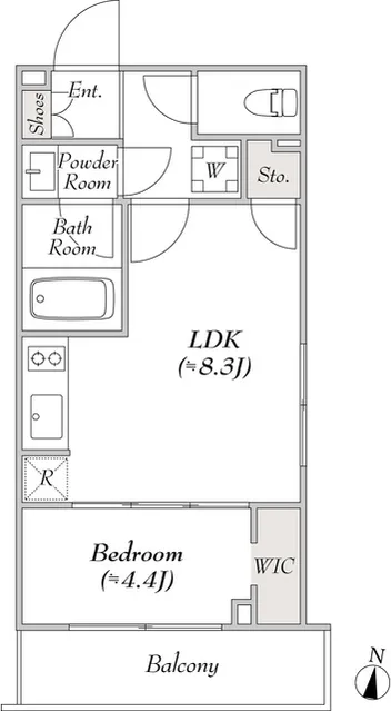 LUMIEC HONCHO EAST - Floor Plan - []