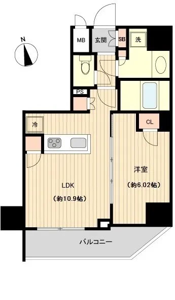 Orchid Residence Ueno - Floor Plan - ["Floor", "Apartment", "Wood flooring"]